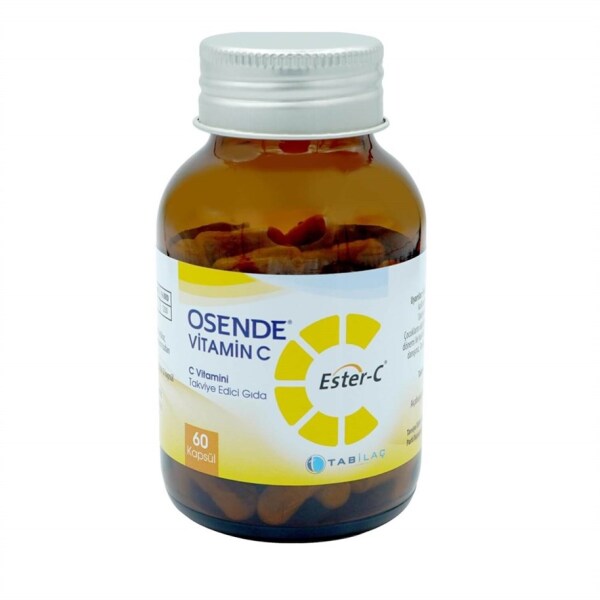 Osende Vitamin C 500 mg 60 Kapsül - TAB İLAÇ