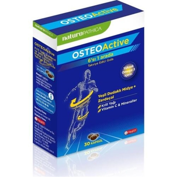 Osteoactive 6'sı 1 Arada 30 Kapsul - IHEALTH