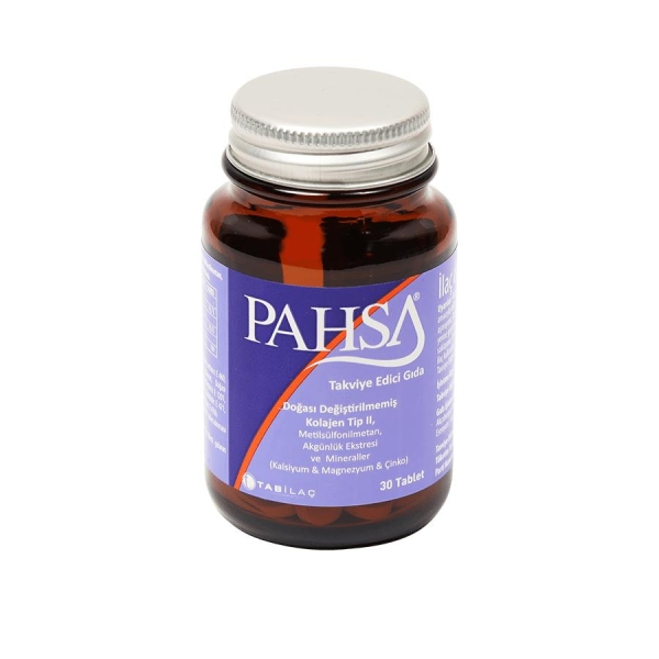 PAHSA Tip 2 Kolajen 30 Tablet - TAB İLAÇ
