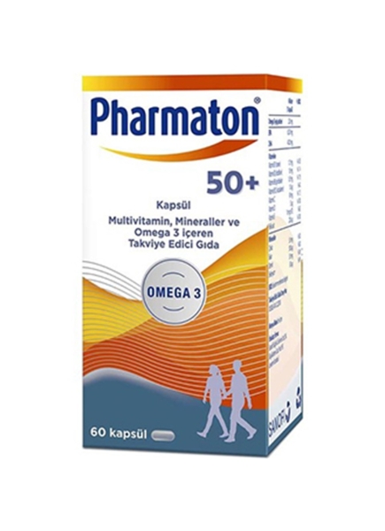 Pharmaton 50 Plus 60 Kapsül - PHARMATON