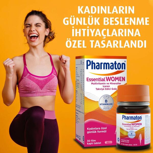 Pharmaton Essential Women 30 Tablet - PHARMATON