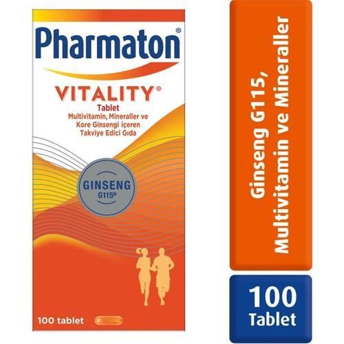 Pharmaton Vitality 100 Kapsül - PHARMATON