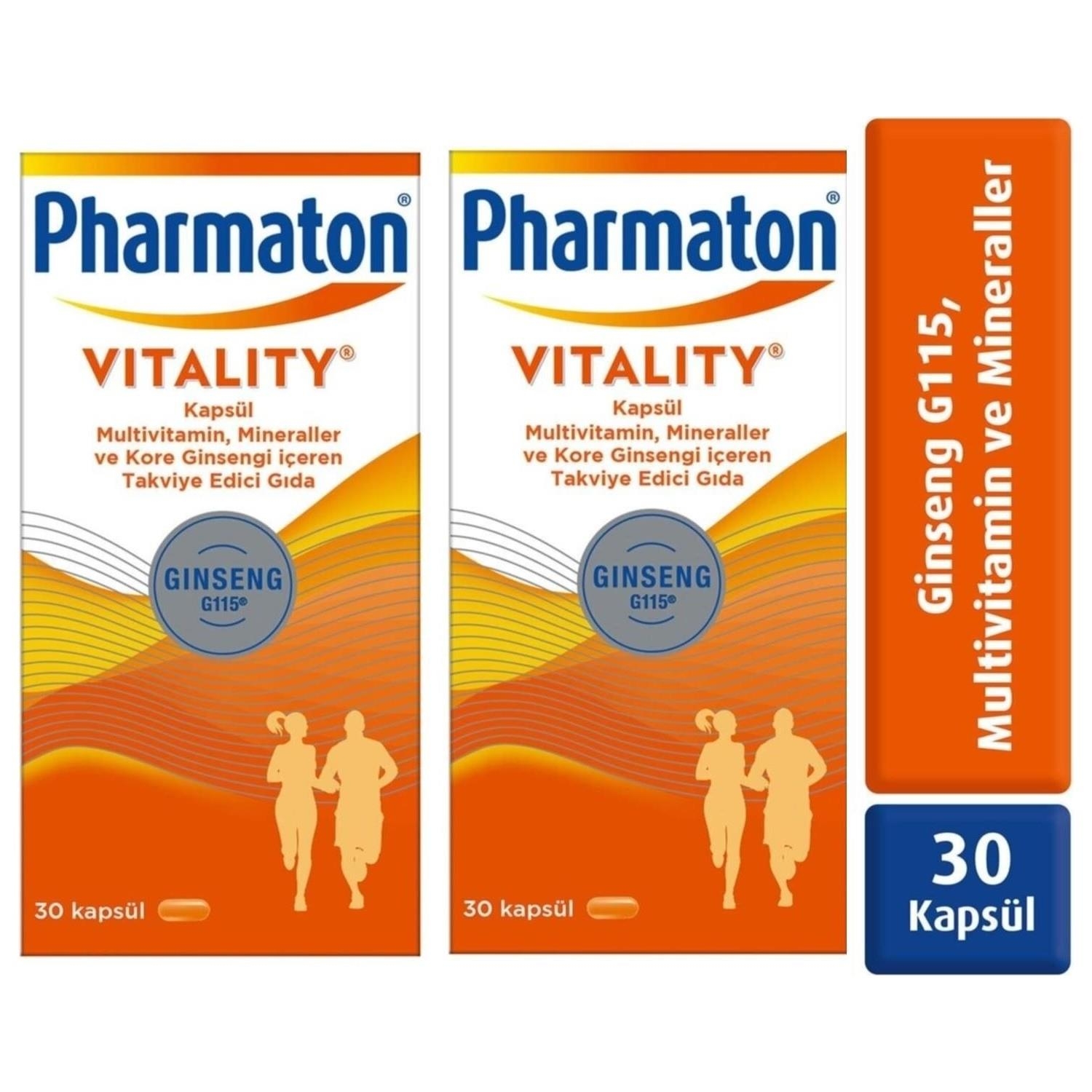 Pharmaton Vitality 30 Tablet 2 Adet - 1