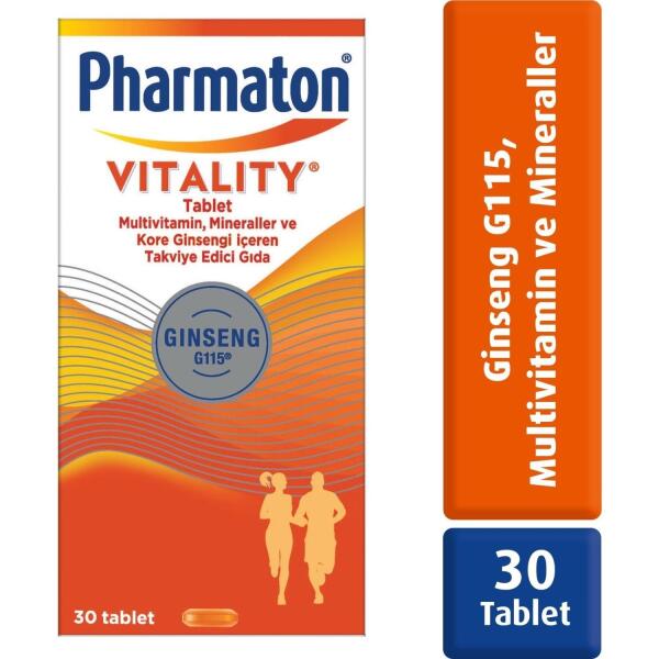 Pharmaton Vitality 30 Kapsül - PHARMATON