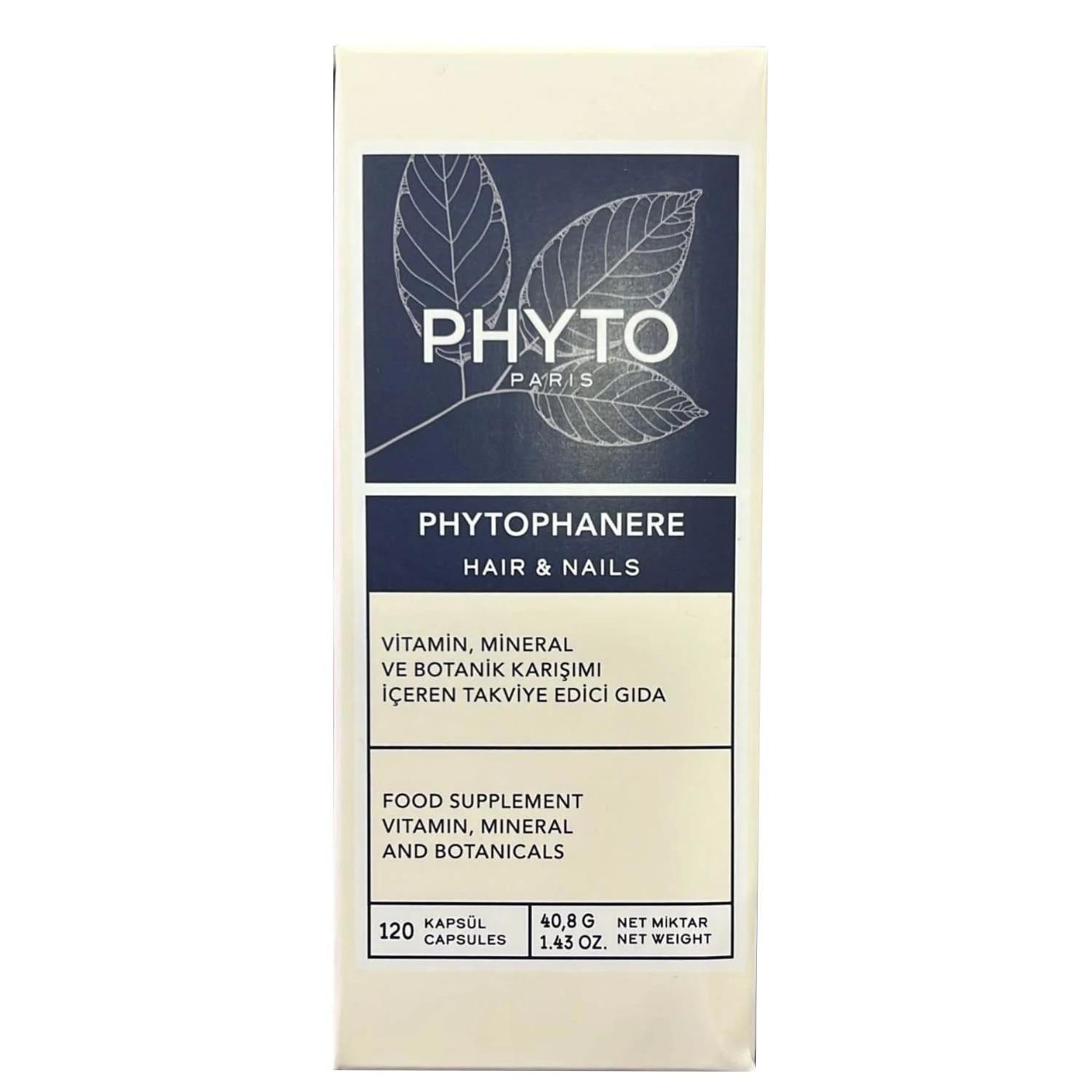Phyto Phytophanere Hair + Nails 120 kapsül - 1