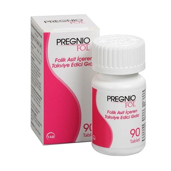 Pregnio Fol Folik Asit İçeren Takviye Edici Gıda 9 - TAB İLAÇ
