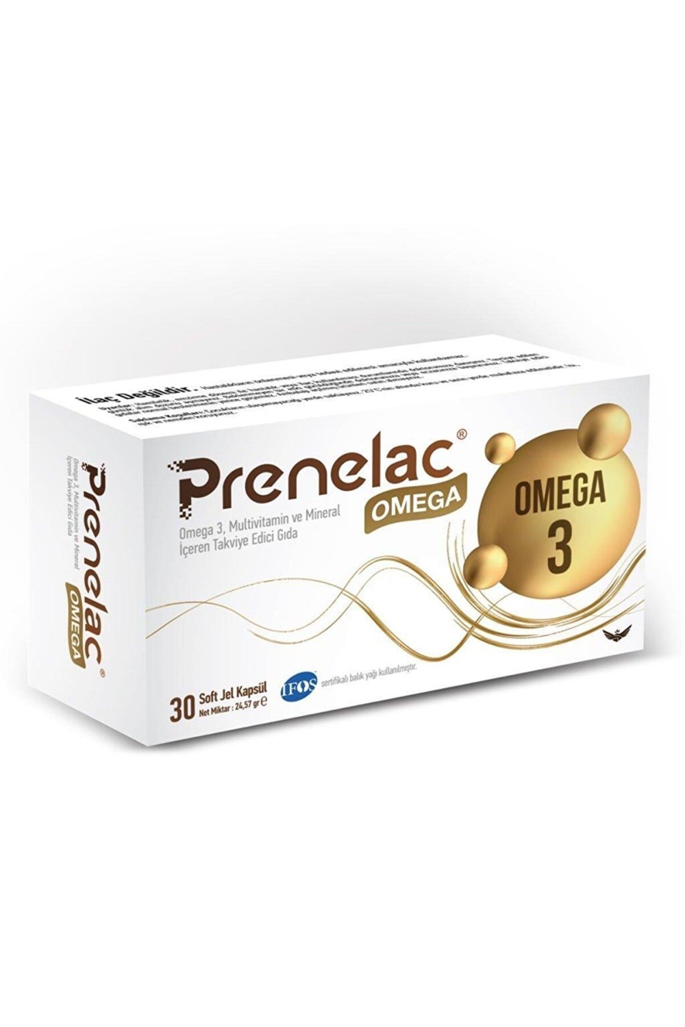 Prenelac Omega 30 Soft Jel Kapsül - 1
