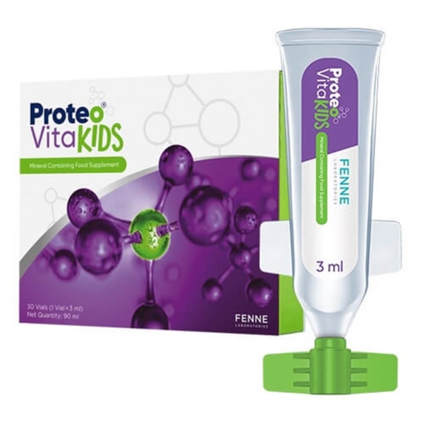 Proteo Vita Kids Takviye Edici Gıda 3 ml x 30 Flakon - FENNE LAB.