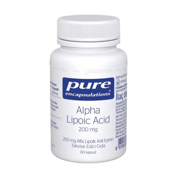 Pure Encapsulations Alpha Lipoic Acid 60 Kapsül - PURE ENCAPSULATIONS