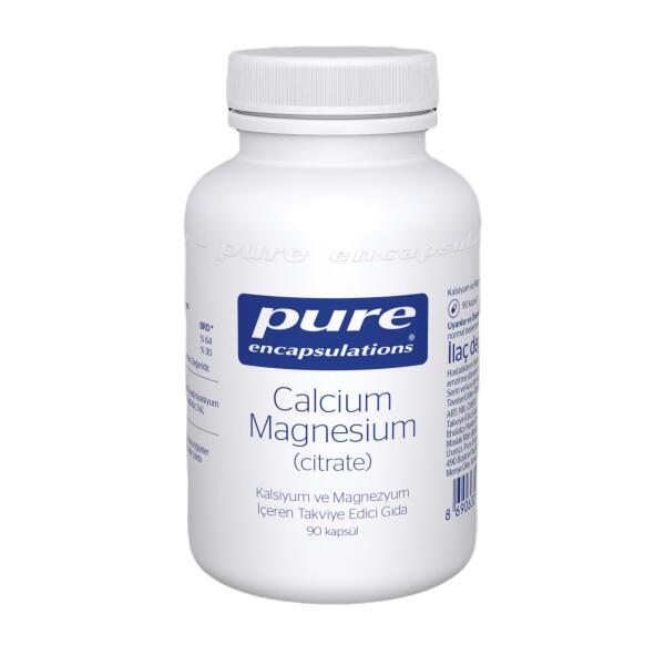 Pure Encapsulations Calcium Magnesium Citrate 90 Kapsül - PURE ENCAPSULATIONS