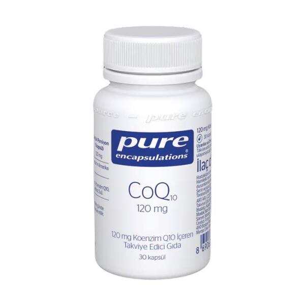 Pure Encapsulations CoQ10 120 mg 30 Kapsül - PURE ENCAPSULATIONS