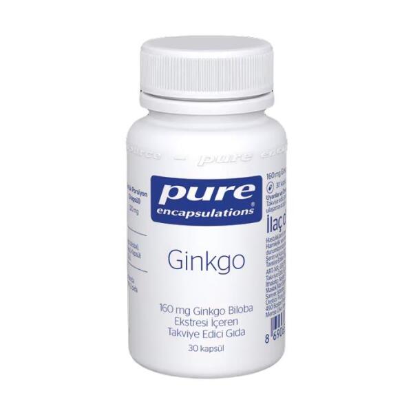 Pure Encapsulations Ginkgo 30 Kapsül - PURE ENCAPSULATIONS