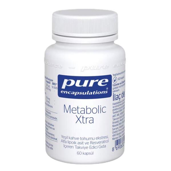 Pure Encapsulations Metabolic Xtra 60 Kapsül - PURE ENCAPSULATIONS