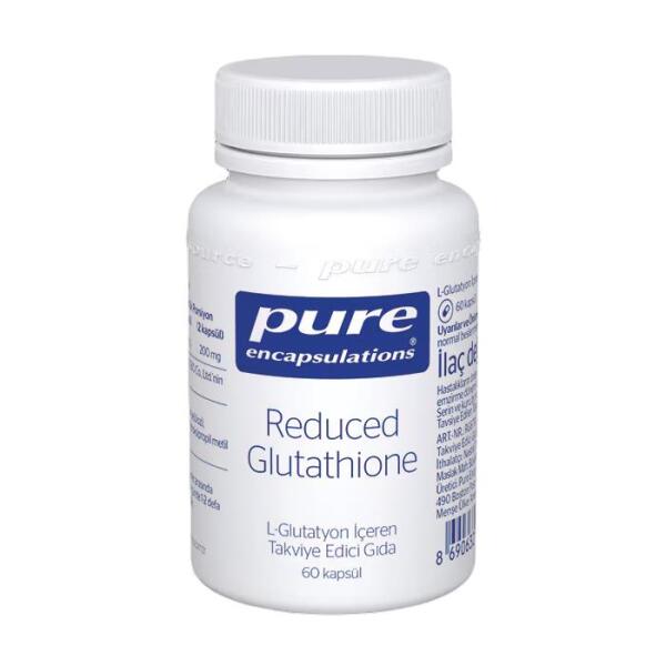 Pure Encapsulations Reduced Glutathione L-Glutatyon 60 Kapsül - PURE ENCAPSULATIONS