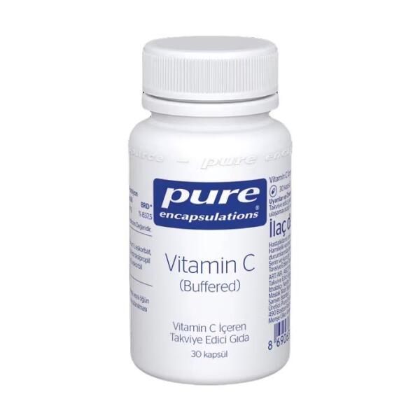 Pure Encapsulations Vitamin C Buffered 30 Kapsül - PURE ENCAPSULATIONS