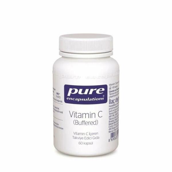 Pure Encapsulations Vitamin C Buffered 60 Kapsül - PURE ENCAPSULATIONS