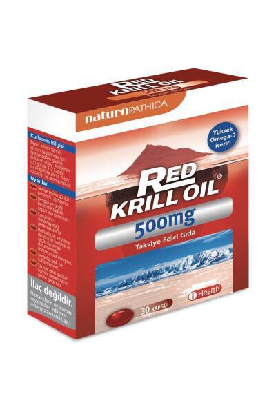 Red Krill Oil 500 mg 30 Kapsül - IHEALTH