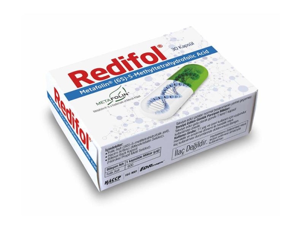Redifol Aktif Folat 30 Kapsül - ANTİ