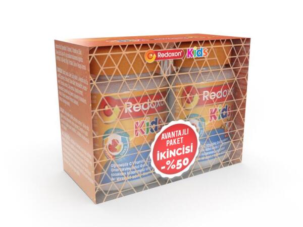 Redoxon Kids Çiğneme 60 Tablet 2 Adet - REDOXON