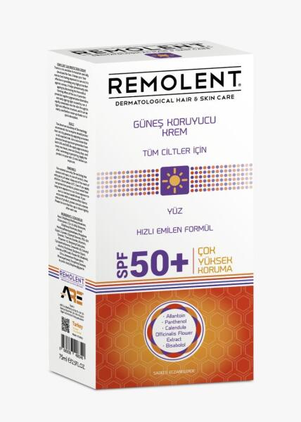 Remolent Güneş Kremi Tüm Ciltler İçin SPF 50+ - PHARMARE