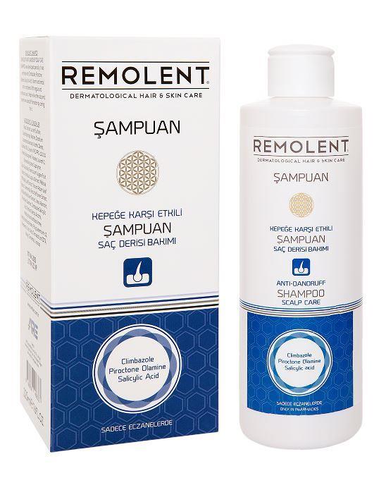 Remolent Kepeğe Karşı Etkili Saç Derisi Bakım Şampuanı 225ml - 1