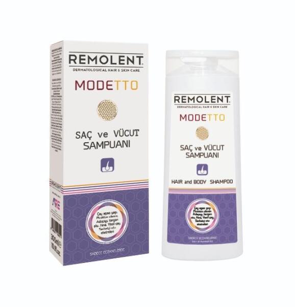 Remolent Modetto Saç Vücut Şampuani 300 ML - PHARMARE