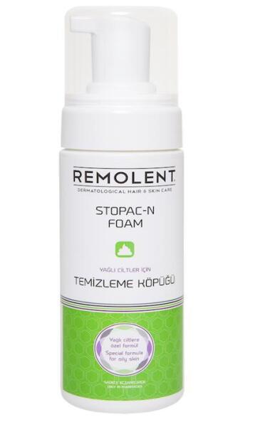 Remolent Stopac-n Foam Yağlı Cilt Temizleme Köpüğü - PHARMARE