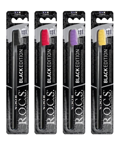 ROCS Black Edition Diş Fırçası - ROCS