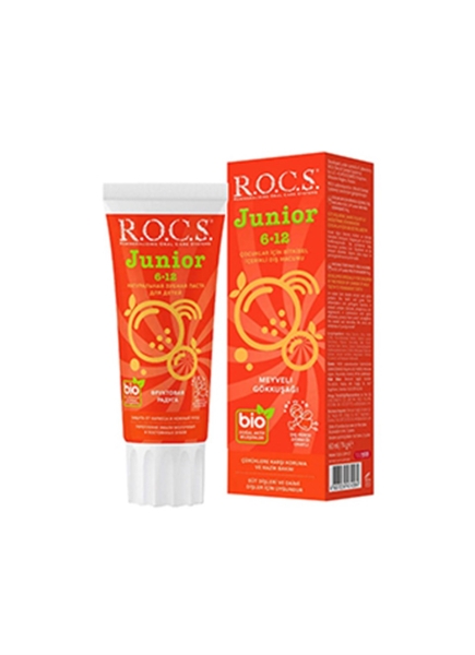 ROCS Junior 44171 Diş Macunu 60 ml / Meyveli Gökkuşağı - ROCS