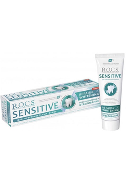 ROCS Sensitive Repair & Whitening Diş Macunu 75 ml - ROCS