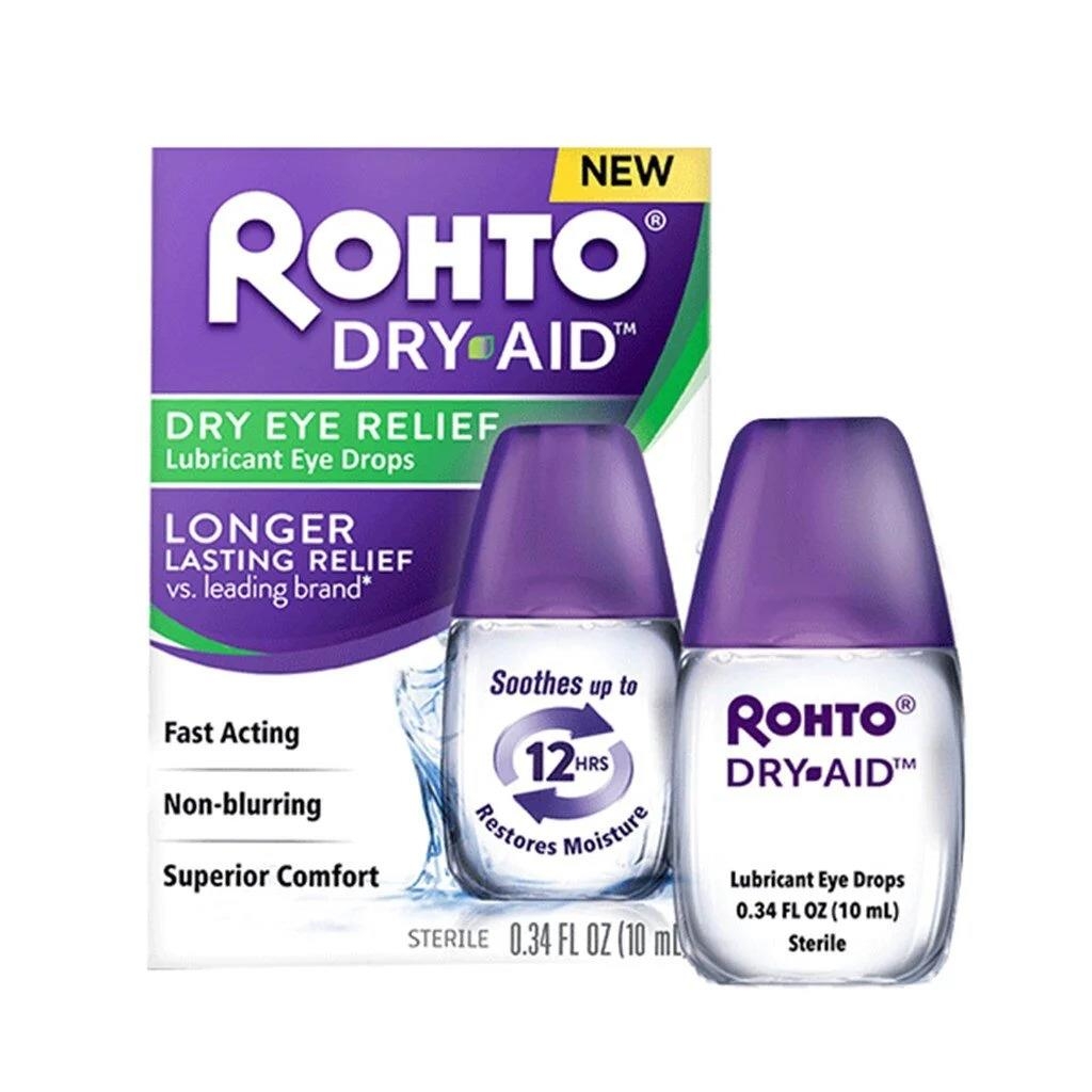 Rohto Dry Aid Kayganlaştırıcı Göz Damlası 10 Ml - 1