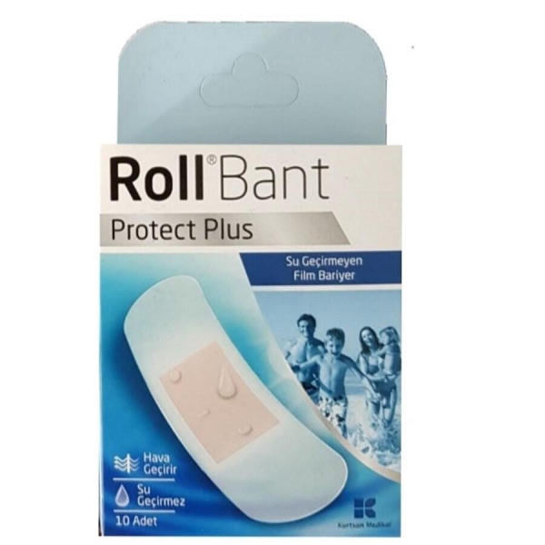 Roll Bant Plus Protect Yara Bandı - Suya Dayanıklı - ROLL