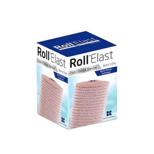 Roll Tıbbi Elastik Bandaj 6cm x 3,5m - ROLL