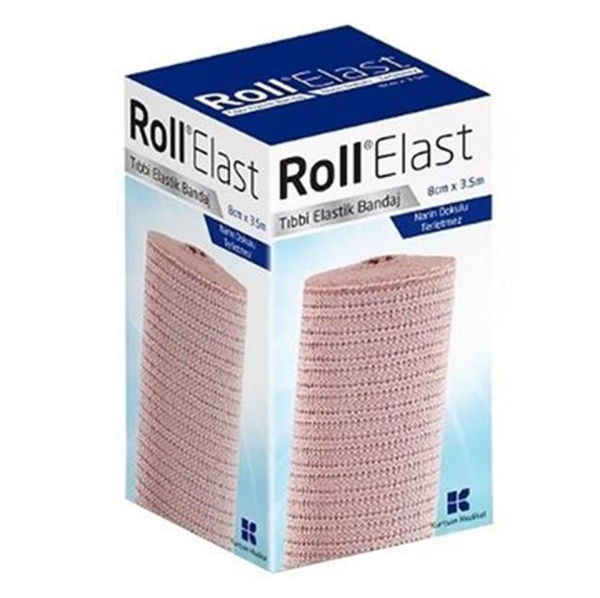 Roll Flex Elastik Bandaj 8cm x 3,5m - ROLL
