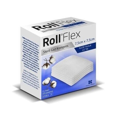 Roll Flex Gaz Kompres 7.5x7.5cm 25 Adet - ROLL