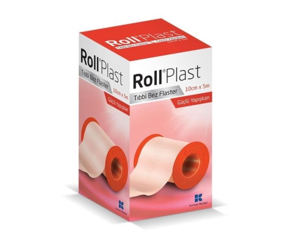 Roll Plast Tıbbi Bez Flaster 10cm x 5m - ROLL