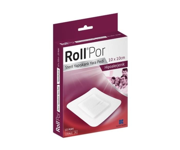 Roll Por Steril Yara Bandı 10 X 10 Cm - ROLL