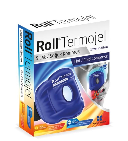 Roll Termojel Sıcak Soğuk Kompres Dizlik 17x25cm - ROLL