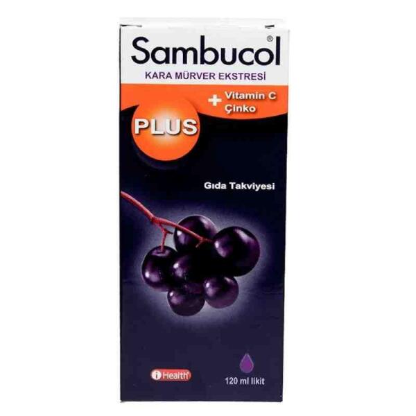 Sambucol Plus Likit Kara Mürver Ekstresi 120 ml - SAMBUCOL