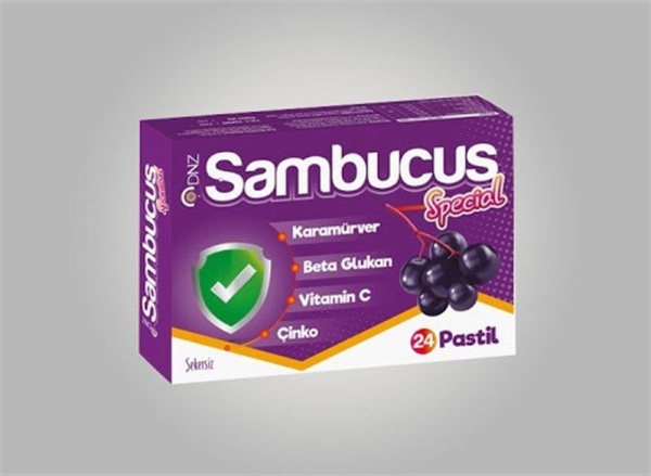 Sambucus Special 24 Pastil - DENİZ PHARMA