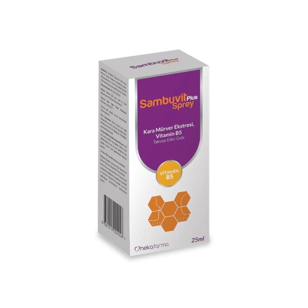 Sambuvit Plus Sprey Kara Mürver Ekstresi 25 ml - THENDOJEN