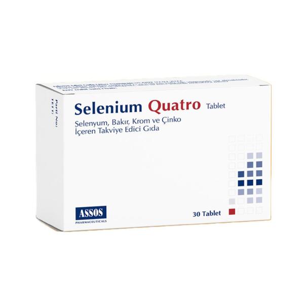 Selenium Quatro 30 Tablet - ASSOS