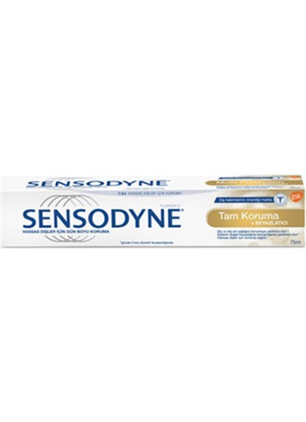 Sensodyne Tam Koruma Beyazlatıcı Diş Macunu 75 ml - SENSODYNE