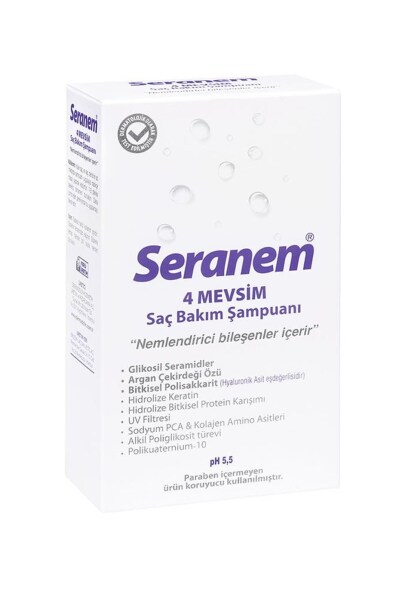 Seranem 4 Mevsım Sac Bakım Sampuanı 300 Ml. - DERMADOLİN
