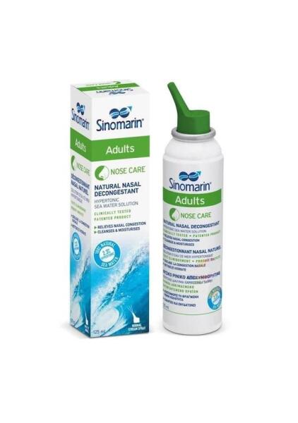 Sinomarin Adults Yetişkin Hipertonik Deniz Suyu 125 ml Burun Spreyi - SİNOMARİN