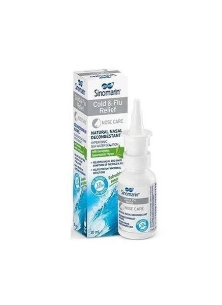 Sinomarin Cold Flu Relief Hipertonik Deniz Suyu 30 ml Burun Spreyi - SİNOMARİN