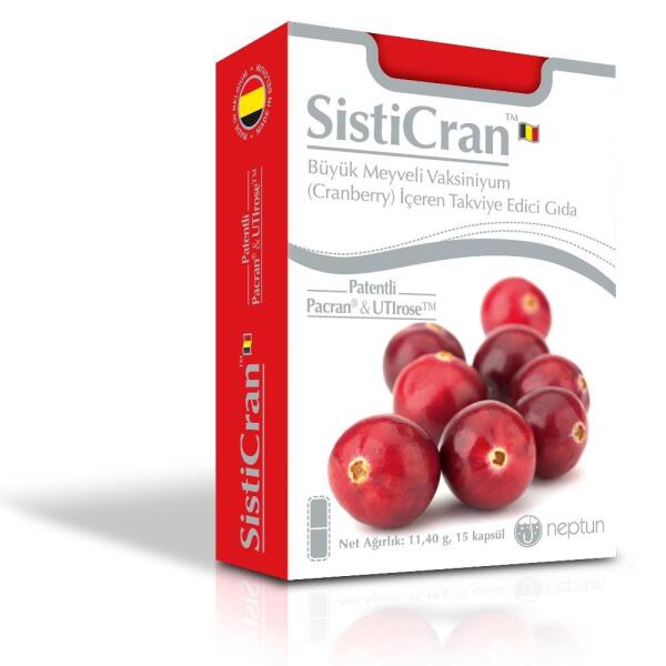 Sisticran Vaksiniyum Cranberry 15 Kapsül - NEPTUNE
