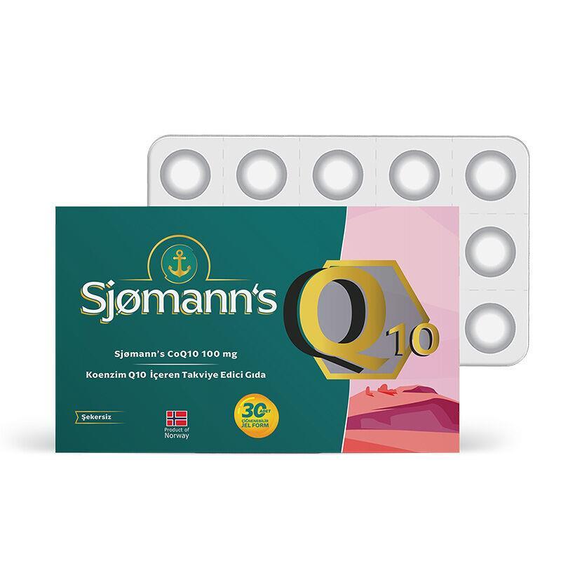 Sjomanns CoQ10 100 mg 30 Çiğneme Tableti - 1