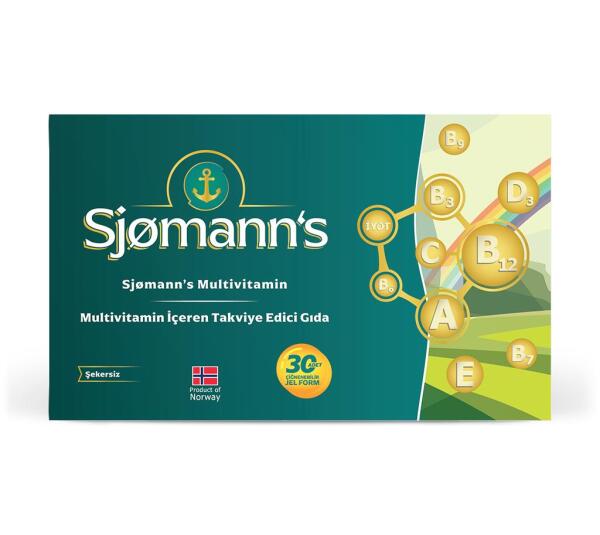 Sjomanns Multivitamin 30 Yumuşak Kapsül - EASYVİT