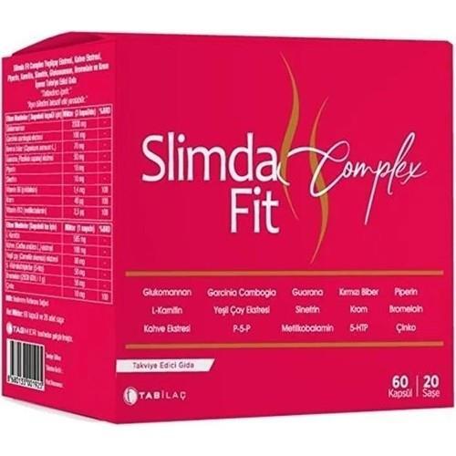 Slimda Fit Complex 60 Kapsül + 20 Saşe - TAB İLAÇ